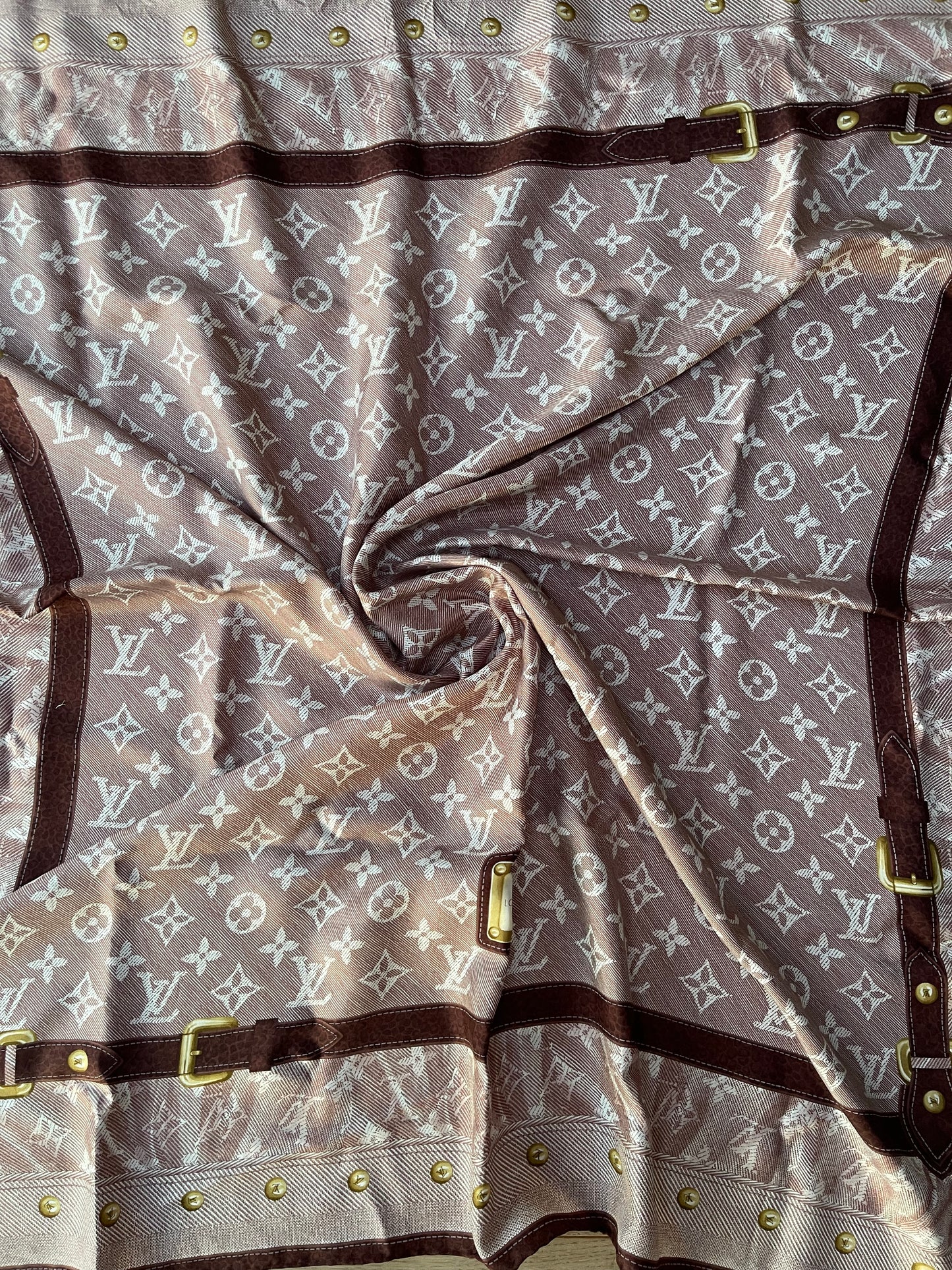 Louis Vuitton silk scarf