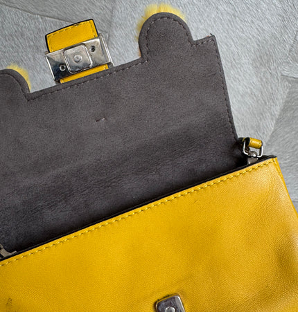 Fendi mini baguette monster bag