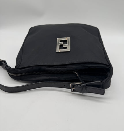 Sac bandoulière Fendi en tissu avec logo