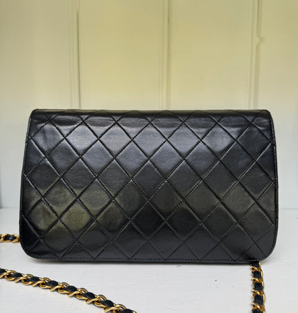 Chanel timeless flap shoulder bag