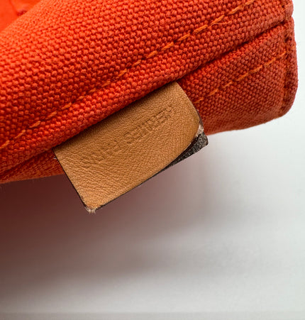 Hermes cloth handbag