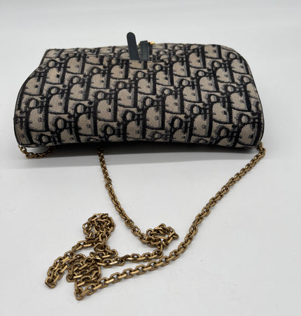 Dior Saddle rectangular denim crossbody bag