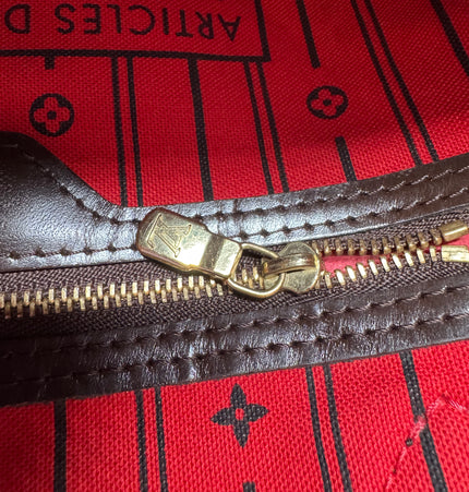 Louis Vuitton Damier Ebene neverfull MM