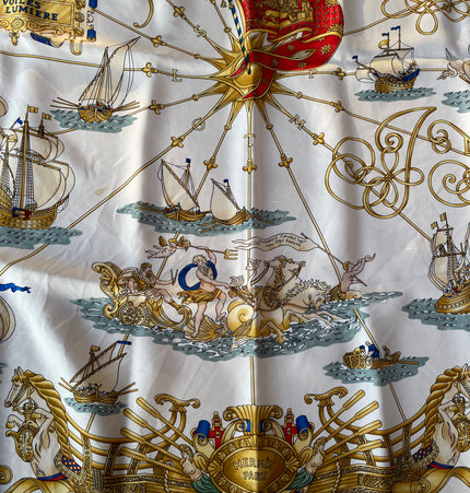 Hermes silk scarf Voiles de Lumiere