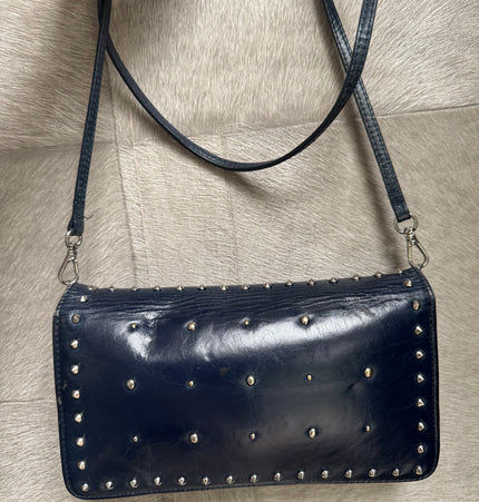 Miu miu studded pearls crossbody bag