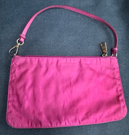 Prada Pink Nylon Mini Pochette