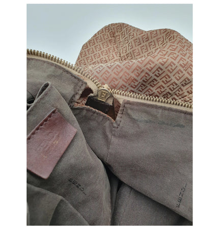 Fendi large cloth tote bag