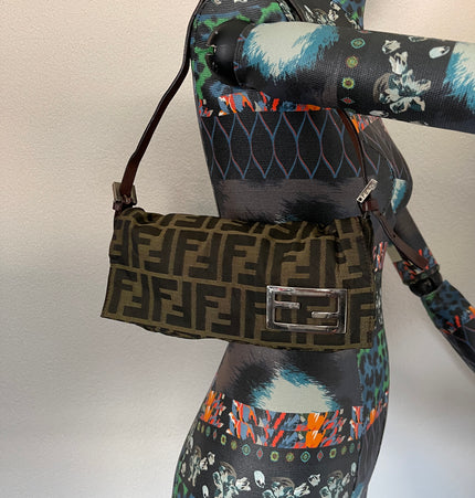 Fendi mini baguette shoulder bag