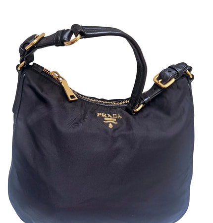 Prada cloth shoulder bag