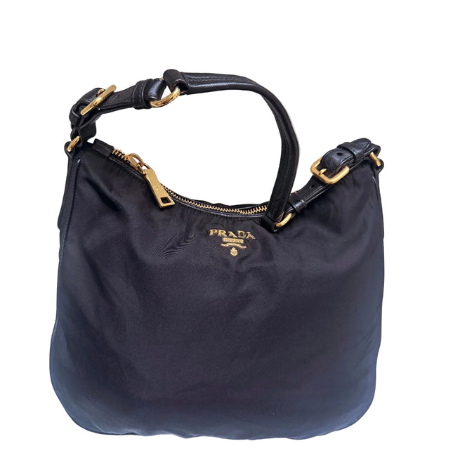 Prada cloth shoulder bag