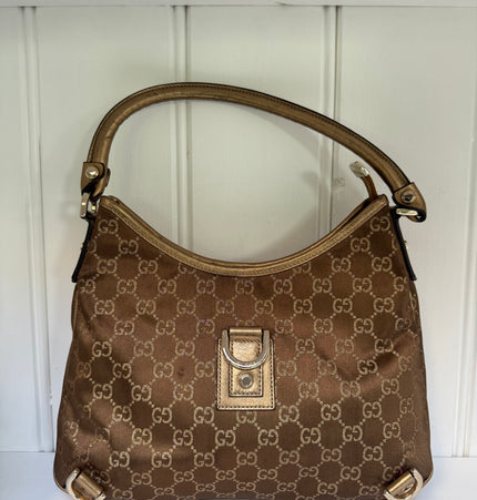 Gucci D ring shoulder bag