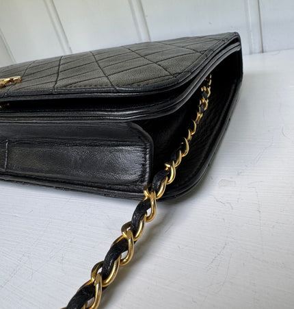Chanel timeless flap shoulder bag