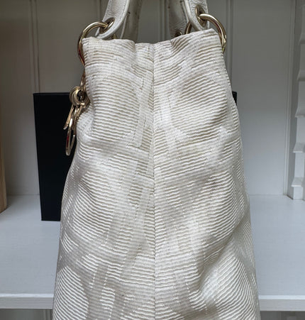 Dior lady Dior double handle handbag