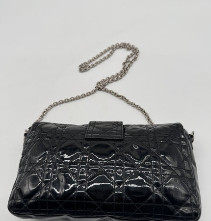Dior miss Dior patent crossbody leather bag