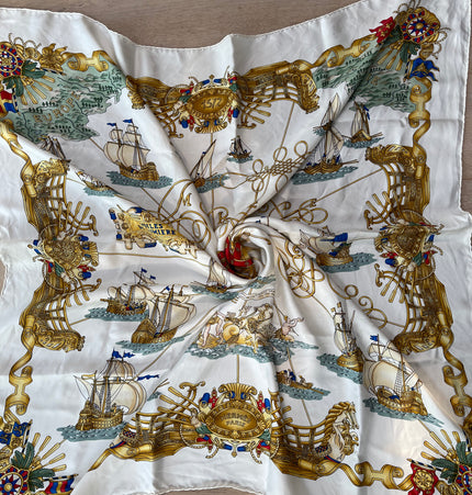 Hermes silk scarf Voiles de Lumiere