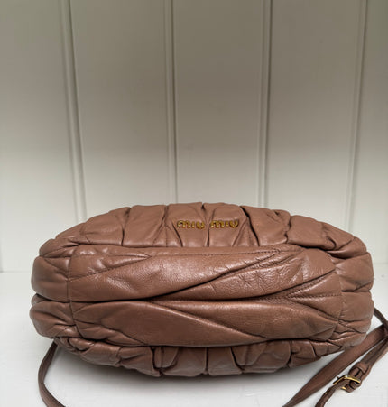 Miu Miu kiss lock crossbody bag