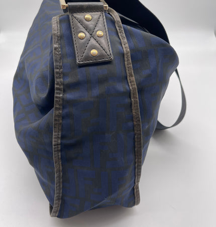 Fendi FF cloth messenger bag