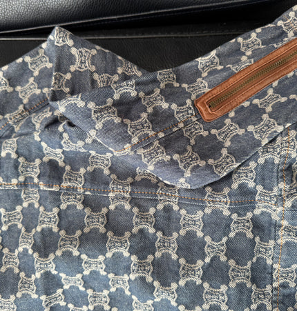 Celine triomphe denim jacket