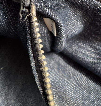 Prada denim studded Canada handbag