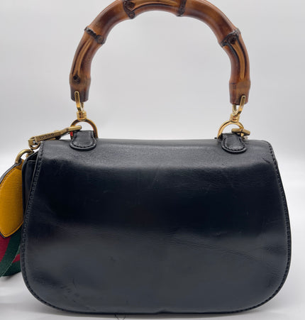 Gucci bamboo top handle bag