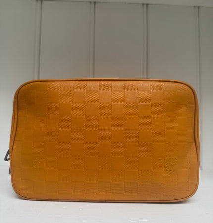Louis Vuitton leather toiletries bag