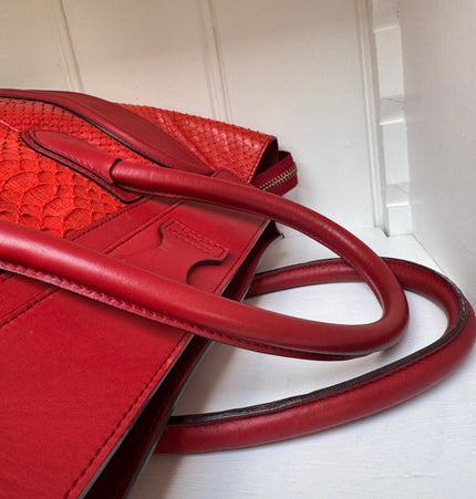 Céline phyton leather Luggage Tote 
