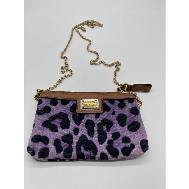 Dolce and Gabbana mini denim crossbody bag