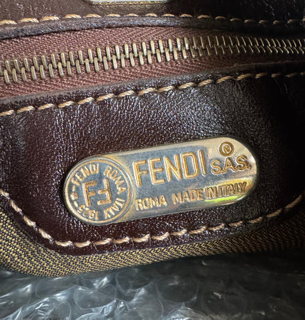 Fendi vintage cloth shoulder bag