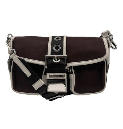 Prada pocket shoulder bag