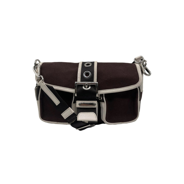 Prada pocket shoulder bag