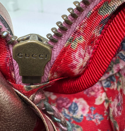 Gucci laminated crossbody bag