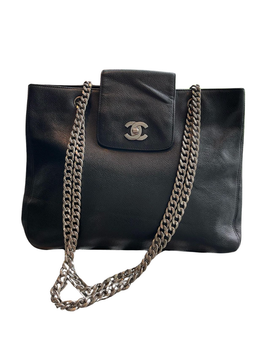 Chanel shopping tote