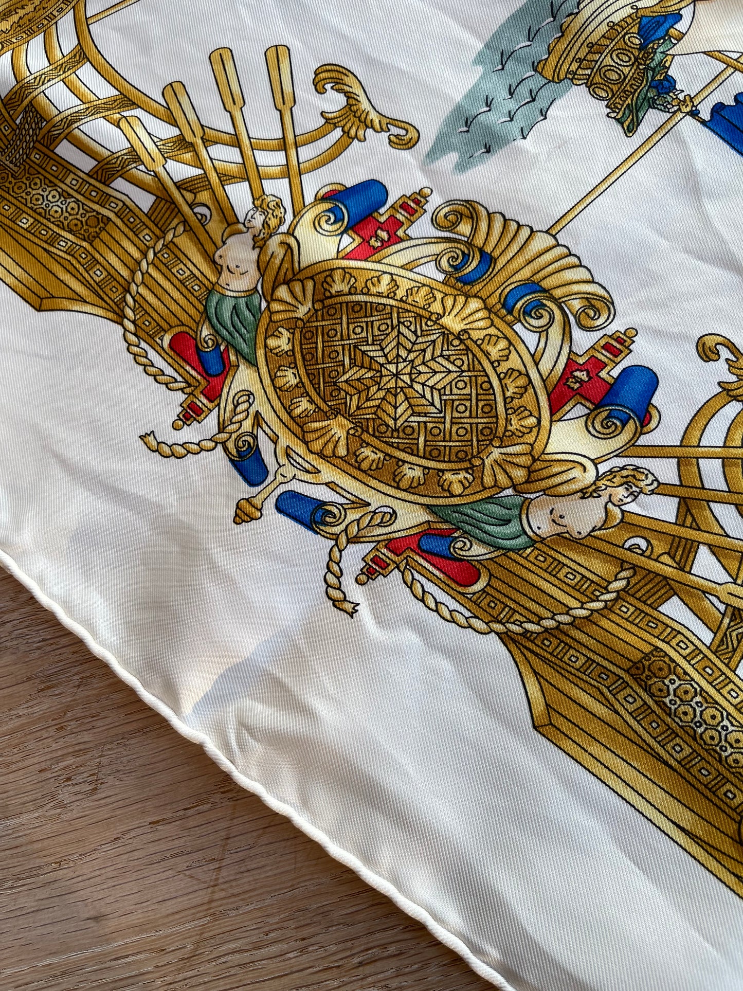 Hermes silk scarf Voiles de Lumiere