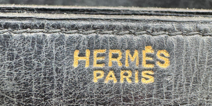 HERMES  vintage leather handbag