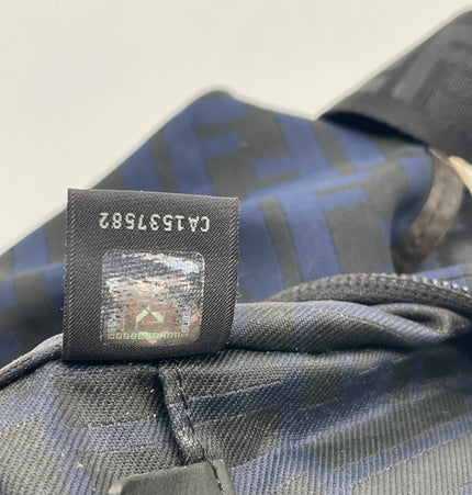 Fendi FF cloth messenger bag