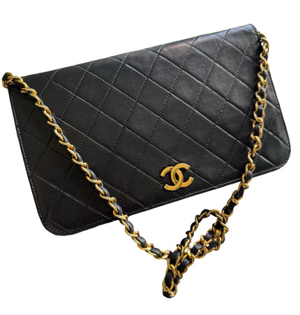 Chanel timeless flap shoulder bag