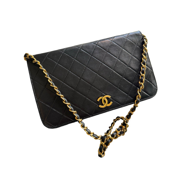 Chanel timeless flap shoulder bag