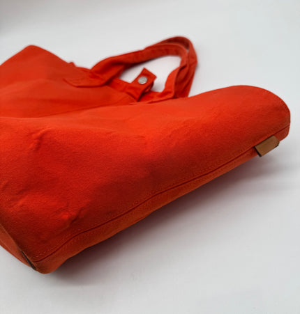 Hermes cloth handbag