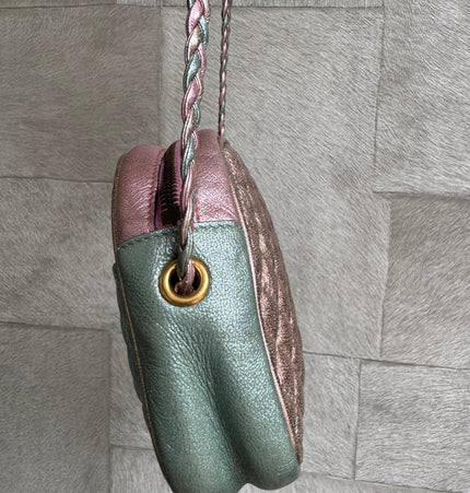 Gucci laminated crossbody bag