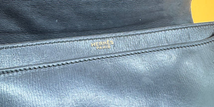 HERMES  vintage leather handbag