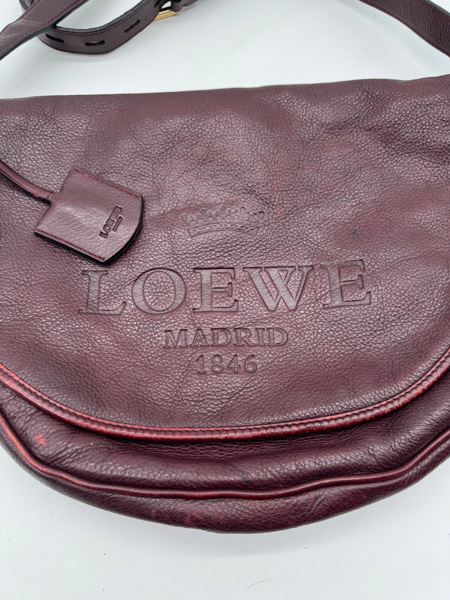 Loewe logo crossbody bag