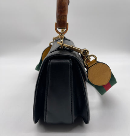 Gucci bamboo top handle bag