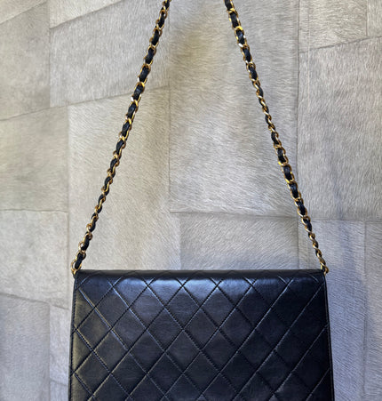 Chanel timeless flap shoulder bag