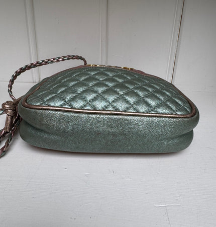 Gucci laminated crossbody bag