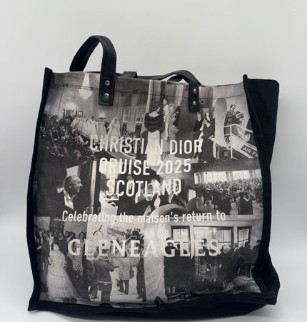 Dior Cruise 2025 Scotland “Glen Eagles” tote bag