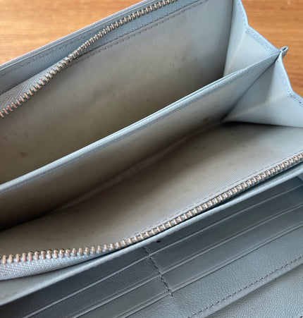 Dior cannage stitched diorling rendezvous chain wallet