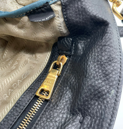 Prada crossbody leather bag