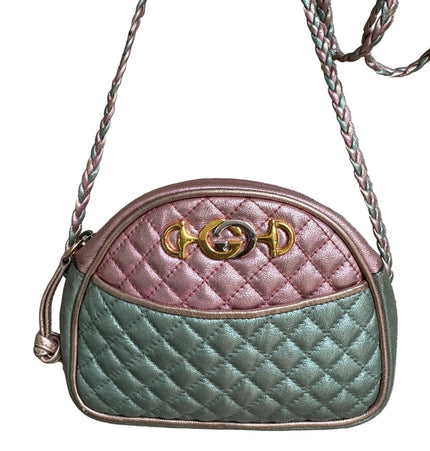Gucci laminated crossbody bag