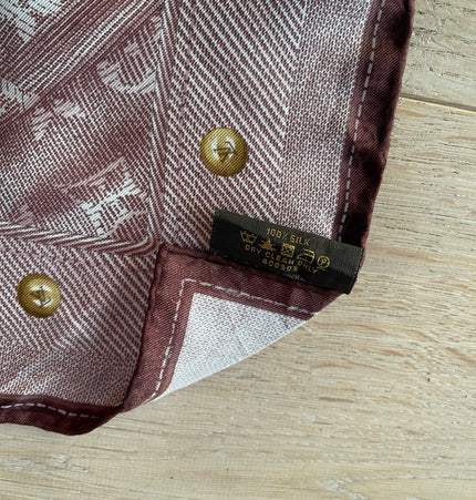 Louis Vuitton silk scarf