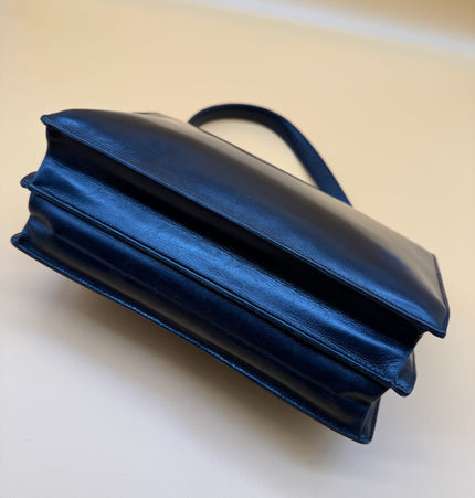 Sac à main vintage en cuir HERMÈS